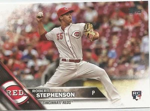 Robert Stephenson Cincinnati Reds 2016 Topps Update Rookie Card - Picture 1 of 2