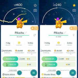 Pokemon Shiny Pikachu Wearing a New Year Hat Costume - TRA'DE GO - Description - Picture 1 of 4
