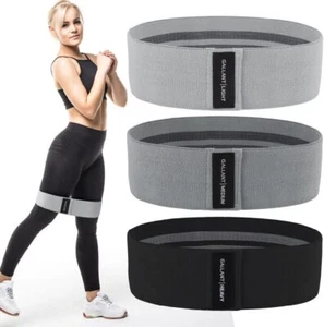 Widerstandsbänder Gesäß Set Latex Physio Band Pilates Home Gym Sport Erholung - Bild 1 von 9