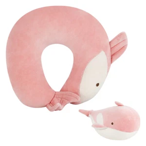 U-shaped Pillow Cute Transformable Pillow Plush Doll for Travel Car Ideal Gift - Picture 1 of 6