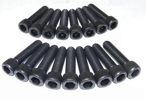 Chevy 1967-71 BB 396 427 Allen Head Bl Oxide Gr 8 Exhaust Manifold Bolts NEW - Picture 1 of 2