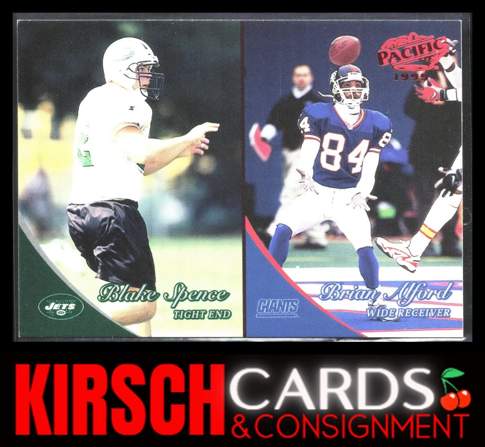 Brian Alford / Blake Spence 1999 Pacific #418 Copper #/99 - Image 1 of 2