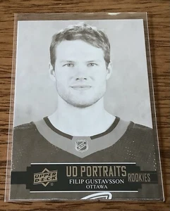 Filip Gustavsson 2021-22 Upper Deck Series 2 UD Portraits Rookies P-55 Senators - Picture 1 of 2