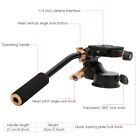 Aluminum Alloy 3-Way Damping Video Tripod Head With Pan Bar Handle For DSLR FD5