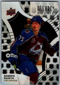 21-22 UPPER DECK ALLURE NHL SHIELD 2005 - SAMPO RANTA RC #141 COLORADO AVALANCHE - Picture 1 of 2