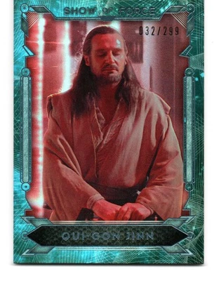2016 Topps Star Wars Masterwork SHOW OF FORCE RAINBOW INSERT SF-6 JINN 032/299 - Image 1 of 2