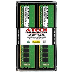 16GB 2x 8GB DDR4-3200 HP Victus 15L TG02-0077m 15L TG02-2065t Memory RAM - Picture 1 of 6