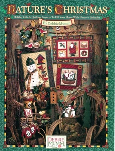 Nature's Christmas Holiday Gifts & Quilting Projects Pattern Booklet Snowman - Picture 1 of 4