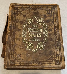RARE The United States Illustrated: Views: City & Country By Charles A. Dana - Picture 1 of 3