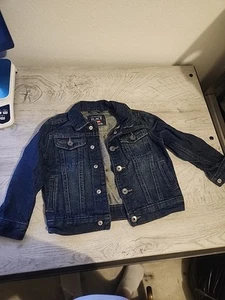 Children’s Place Toddler 2T Denim Snap Up Jacket A - Picture 1 of 4