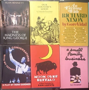 Fireside Theater Lot of 8 Theatre Play Script Hard Cover Books Dust Jackets - Picture 1 of 5