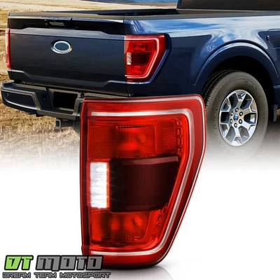 For 2021-2023 Ford F150 Halogen Tail Light Lamp w/Blind Spot -Passenger Right - Image 1 of 4