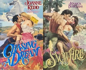 (2 pb) 1988 DELL historical romance Joanne REDD Jessica DOUGLASS  Bodice Ripper - Bild 1 von 3