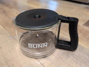 BUNN Caffettiera 10 Tazze NERA Ricambio CARAFFA VETRO (NHBX-B) Decanter POT - Foto 1 di 4