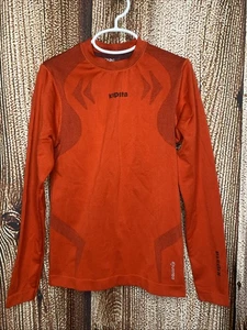 Kipsta Long Sleeve Base Layer Jr Compression Shirt Red Size 10 - Picture 1 of 5