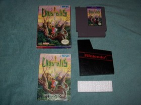 Nintendo NES Crystalis Video Game COMPLETE Box & Instructions