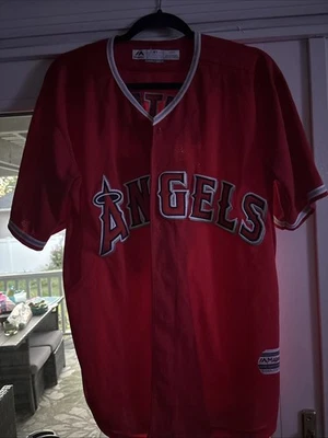SHOHEI OHTANI Los Angeles ANGELS Béisbol MAJESTUOSO Genial Base Niños Pequeño Rojo  Foto 1 de 4