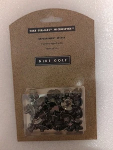 NEW package of 24 NIKE CER-MEC MICROSPIKE small metal thread Golf Shoe Spikes - Picture 1 of 2