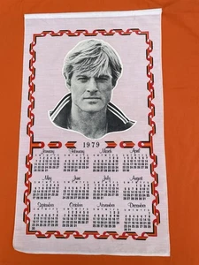 Vitg 1979 Wandkalender Küche 26,5x16" Robert Redford Bügeltransfer L&H - Bild 1 von 14