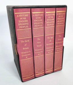 Eine Geschichte der englischsprachigen Völker 4 Bände Box Set von Winston Churchill - Bild 1 von 16
