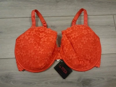 Sujetador de Cuna Coral La Senza Vintage Nuevo con Etiquetas Talla 38FF Foto 1 de 4