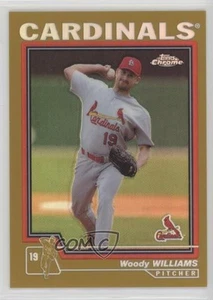2004 Topps Cromo Oro Rifrattore Woody Williams #158 - Foto 1 di 4