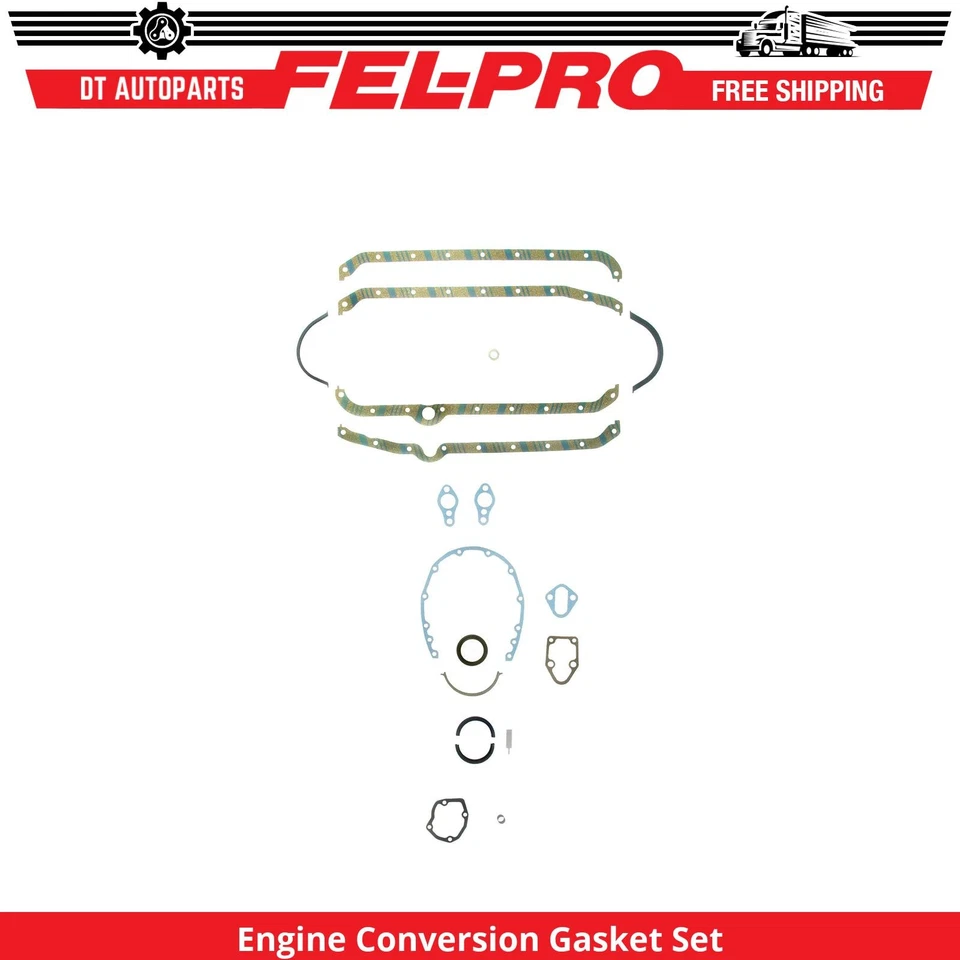 For 1979-1985 GMC C1500 Suburban Engine Conversion Gasket Set Fel-Pro 1980 1981 - Image 1 of 1