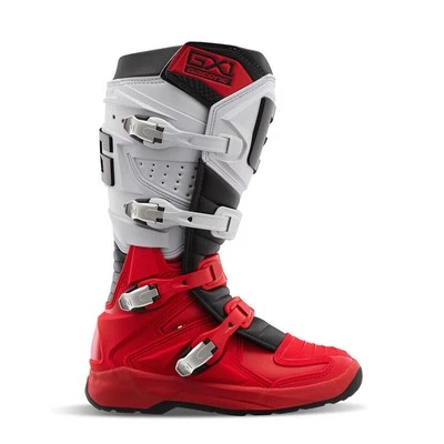 STIVALI BOOTS MOTO CROSS ENDURO GAERNE GX1 EVO  RED/WHITE OFF ROAD - Imagen 1 de 3