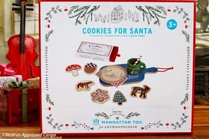 JUEGO GALLETAS ANTROPOLOGIE PARA SANTA -NUEVO EN CAJA- DELICIAS DE MADERA PARA LOS MÁS PEQUEÑOS - Imagen 1 de 6