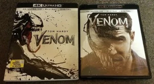 Venom (4K Ultra HD, 2018) w/OOP Slipcover, Tom Hardy, Marvel, Spiderverse - Bild 1 von 4
