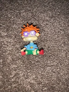 NICKELODEON CARTOON FIGURE - Rugrats Chuckie - 1 1/2" tall - Picture 1 of 2