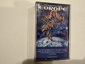 Europe The Final Countdown Cassette Tape 1986 Classic Glam Metal U.S. Release - Bild 1 von 6