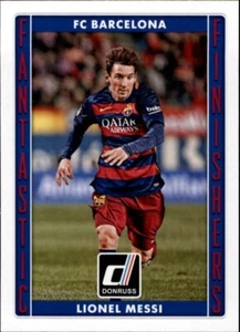2015 Donruss Fantastic Finishers #8 Lionel Messi - Picture 1 of 2