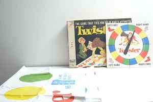 Vintage 1966 Milton Bradley Twister 4645 Complete - Picture 1 of 10