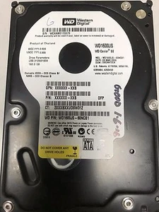 WD WD1600JS-60NCB1 160GB HDD Used - Picture 1 of 2