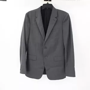 Theory Sport Coat Men's 38R Chambers Wool Blend Stretch Two Button Gray casual - Picture 1 of 11
