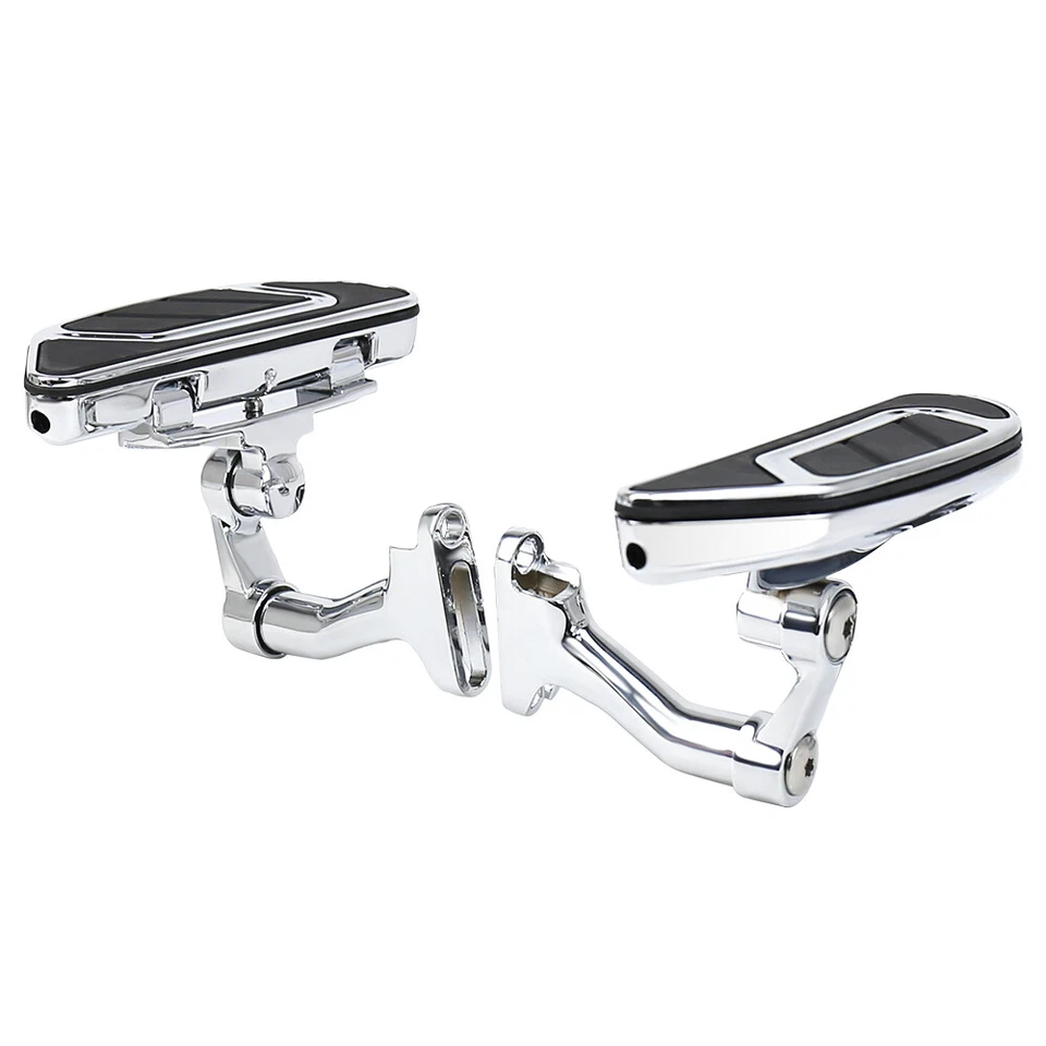 Estriberas traseras de pasajeros con soportes para Harley Ultra Limited Low FLHTKL 2016-20 Foto 1 de 4