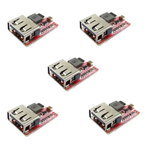 5pcs DC 6-24V to 5V Step Down Module Car USB Charger Power Voltage Convrerter 3A - Picture 1 of 9