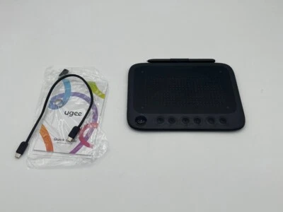 ugee Q6 Graphics Tablet 6x4 Inch, Portable Drawing Tablet with Type-C Cable - Image 1 of 3