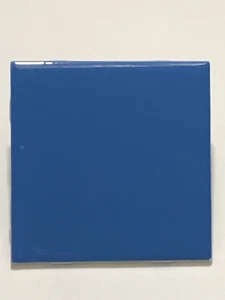 Nuevo Vintage Cerámica Daltile 4 1/4"" x 4 1/4"" Galaxy Azul Brillo - Imagen 1 de 5