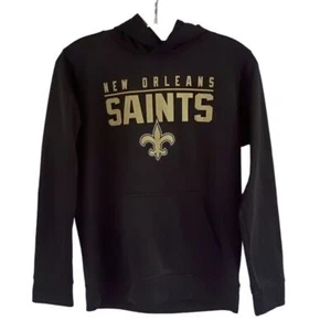 NFL Team Apparel New Orleans Saints Hoodie Pullover youth large(14-16) - Picture 1 of 6
