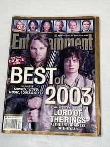 Entertainment Weekly Best Of 2003 Lord Of The Rings Double Issue #743/744 - Picture 1 of 12