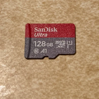 SanDisk 128GB Ultra microSDXC UHS-I Memory Card with Adapter - 120MB/s, U1 - Image 1 of 3