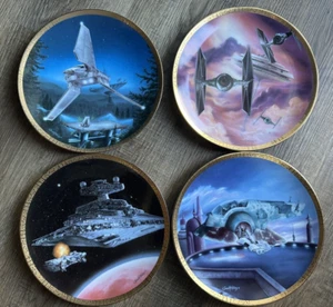 Star Wars Hamilton Space Vehicles Plates Lot 2 with certificates - Picture 1 of 10
