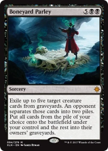 Boneyard Parley ~ Near Mint Ixalan MTG Magic UltimateMTG Black Card - Image 1 of 1