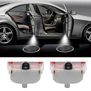 2x Door Light Projector Step Courtesy Ghost Shadow Laser Lamp For Mercedes Benz - Picture 1 of 10