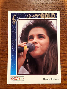 CMA Country Gold 1992 Sterling Card Vintage #46 Ronna Reeves