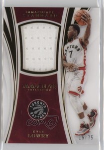 2015-16 Panini Immaculate Standard /75 Kyle Lowry #ST-KLW
