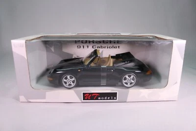 LE921 UT MODELS 27806 Voiture 1/18 1:18 Porsche 911 (993) cabriolet noire - Photo 1/4