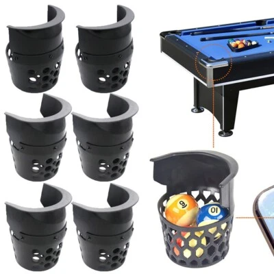 Revamp Your Game Room with a Six Piece Billiard Pocket Replacement Kit - Image 1 of 4